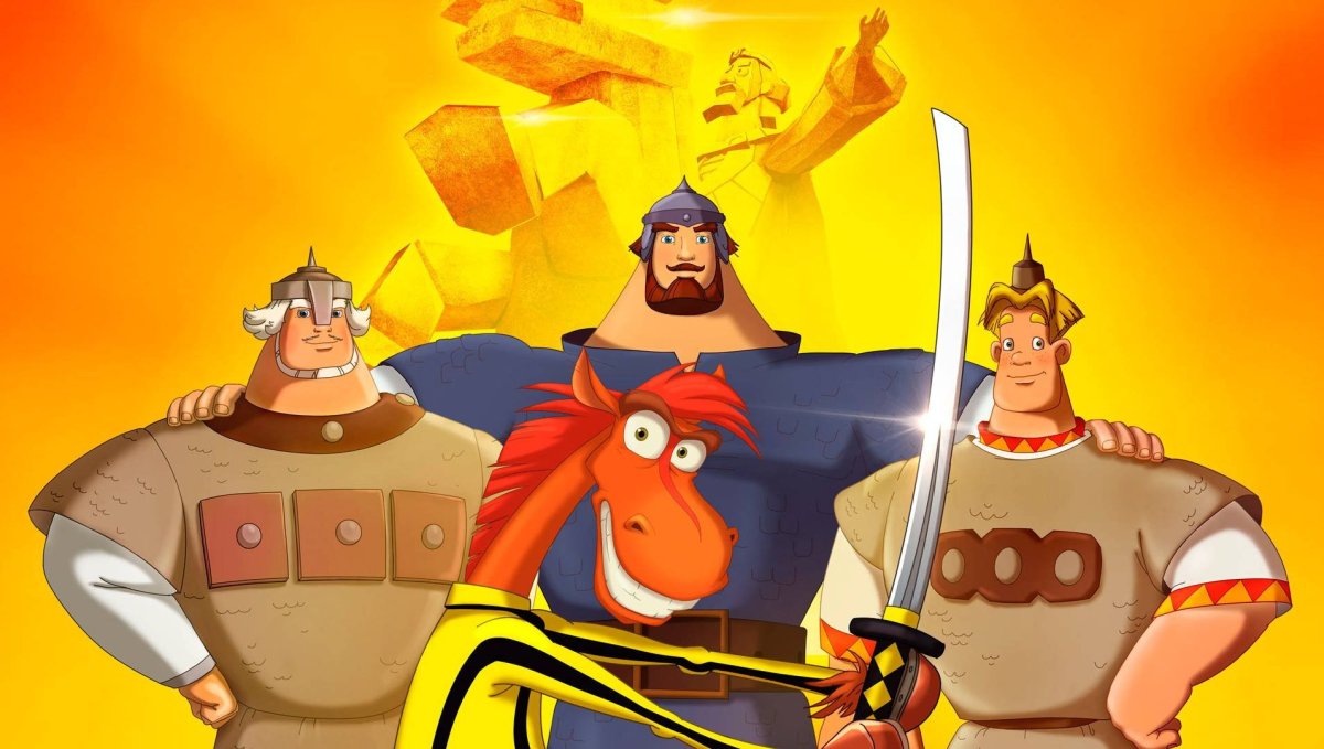 Три богатыря мультик