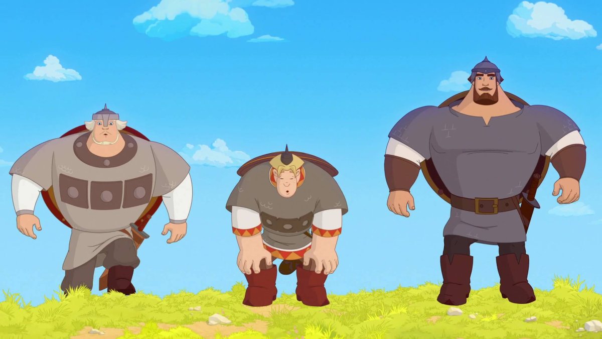 Три богатыря мультсериал 2022