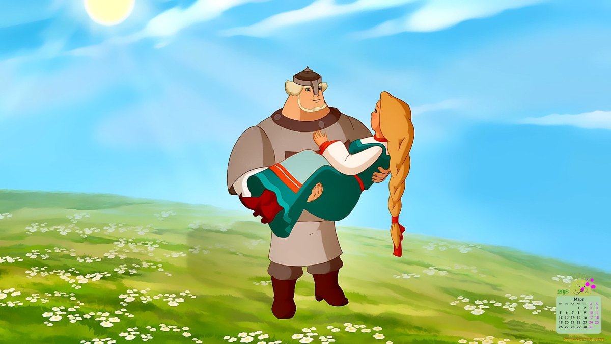 Раскраски для детей три богатыря Добрыня