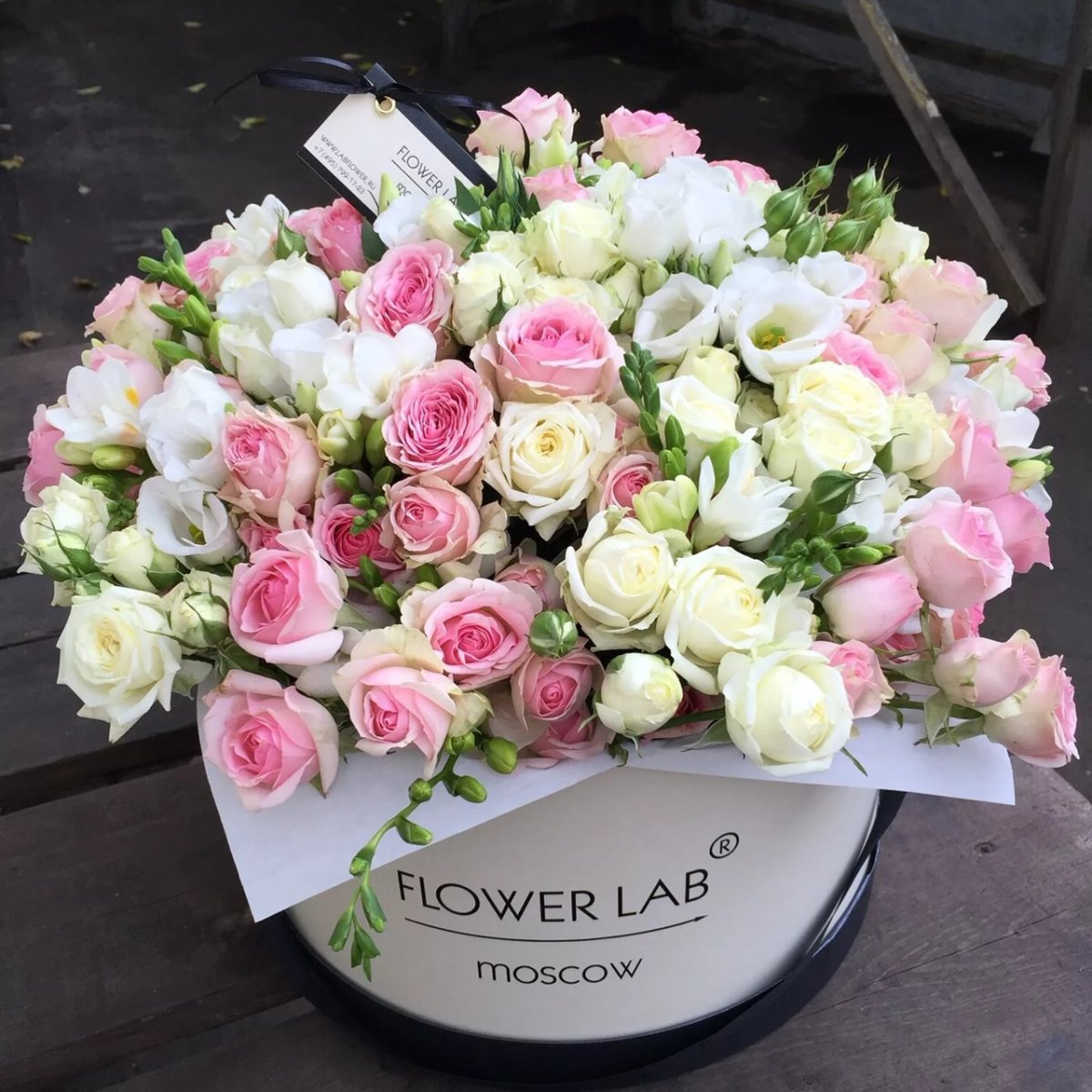 Красивый букет роз