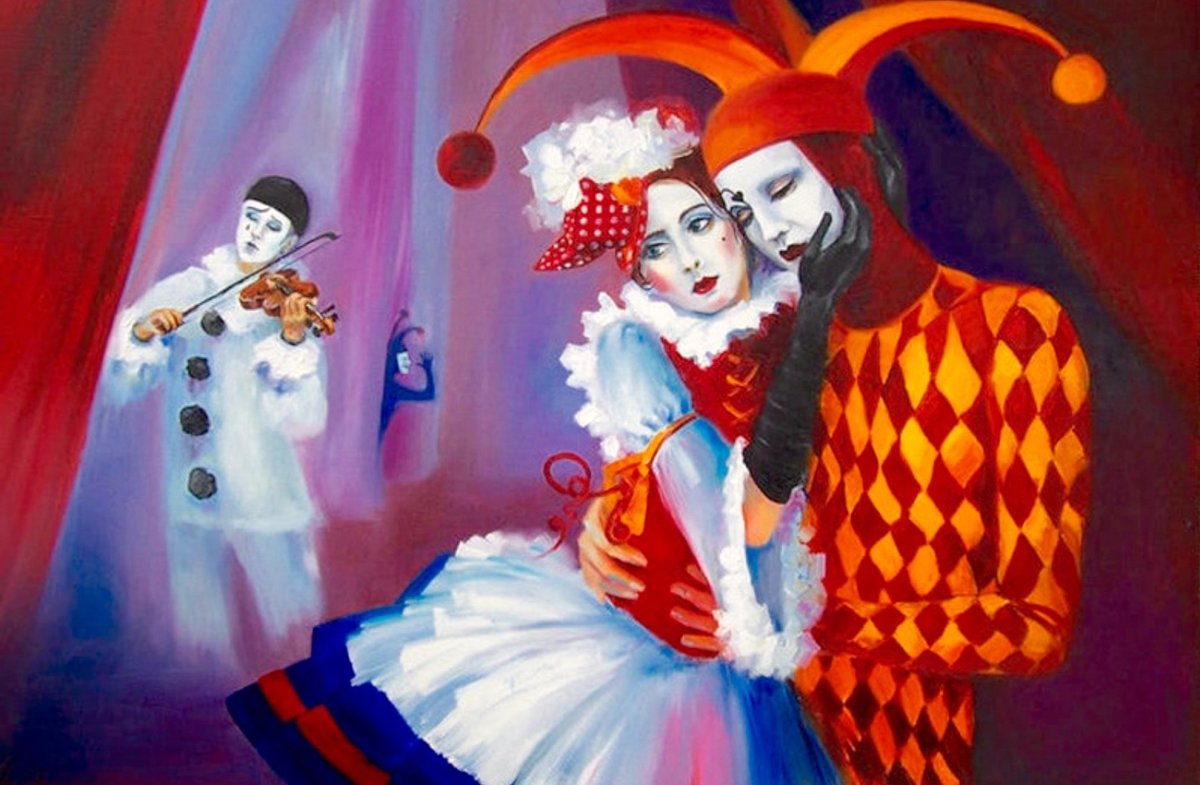 Макияж для Пьеро для детей