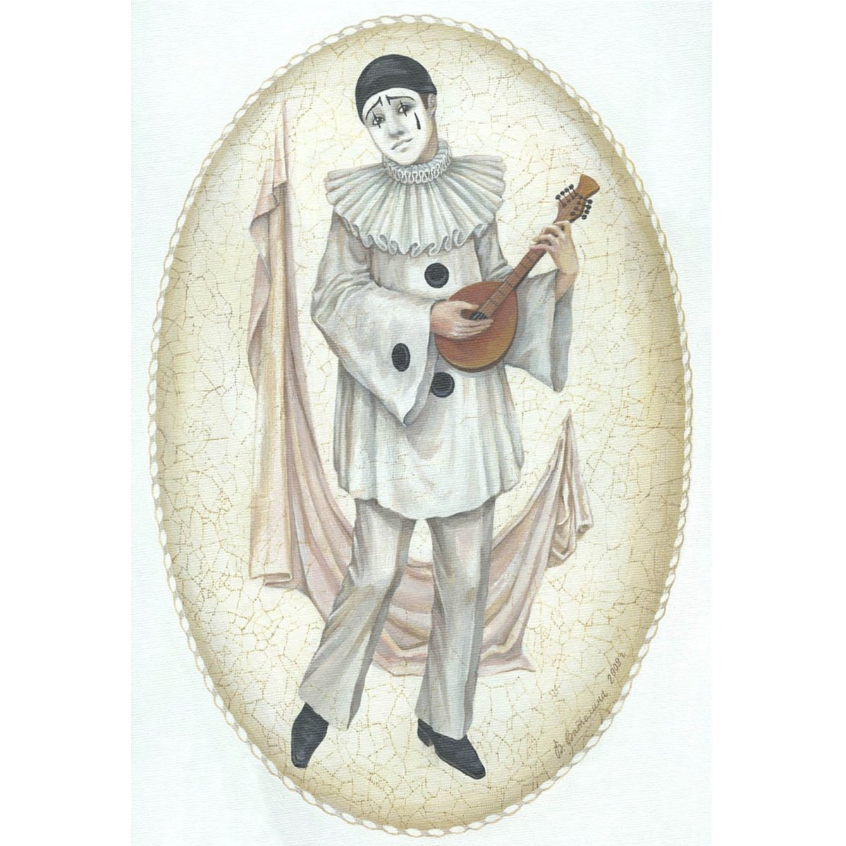 Пьеро комедия дель арте