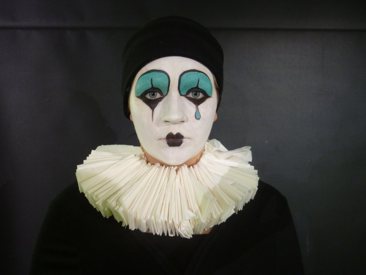 Пьеро для срисовки