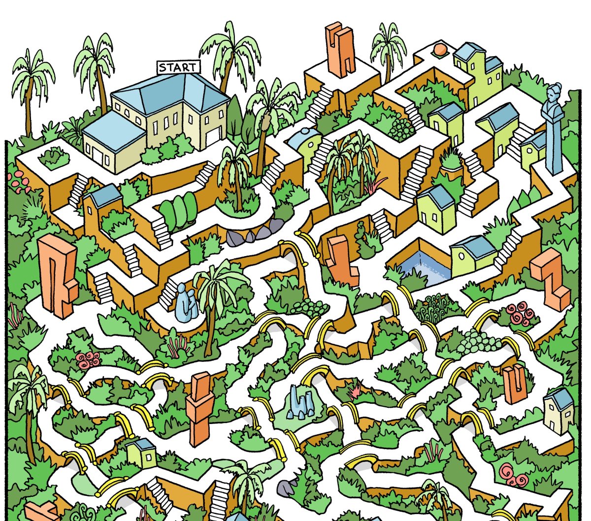 Лабиринт маленький