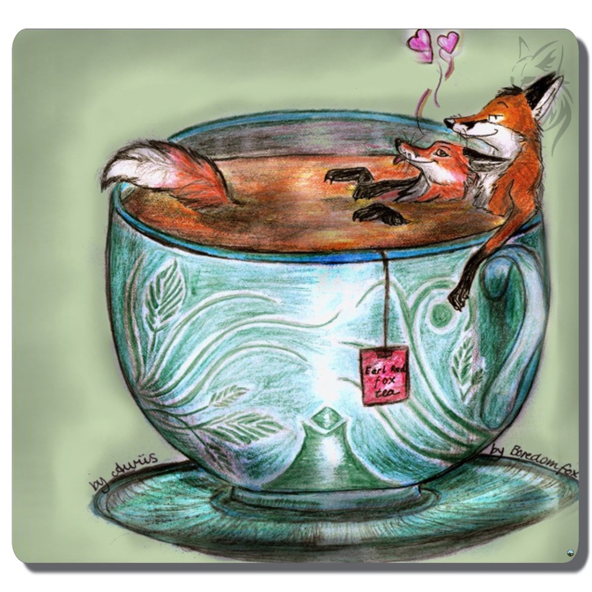 Стикеры лиса