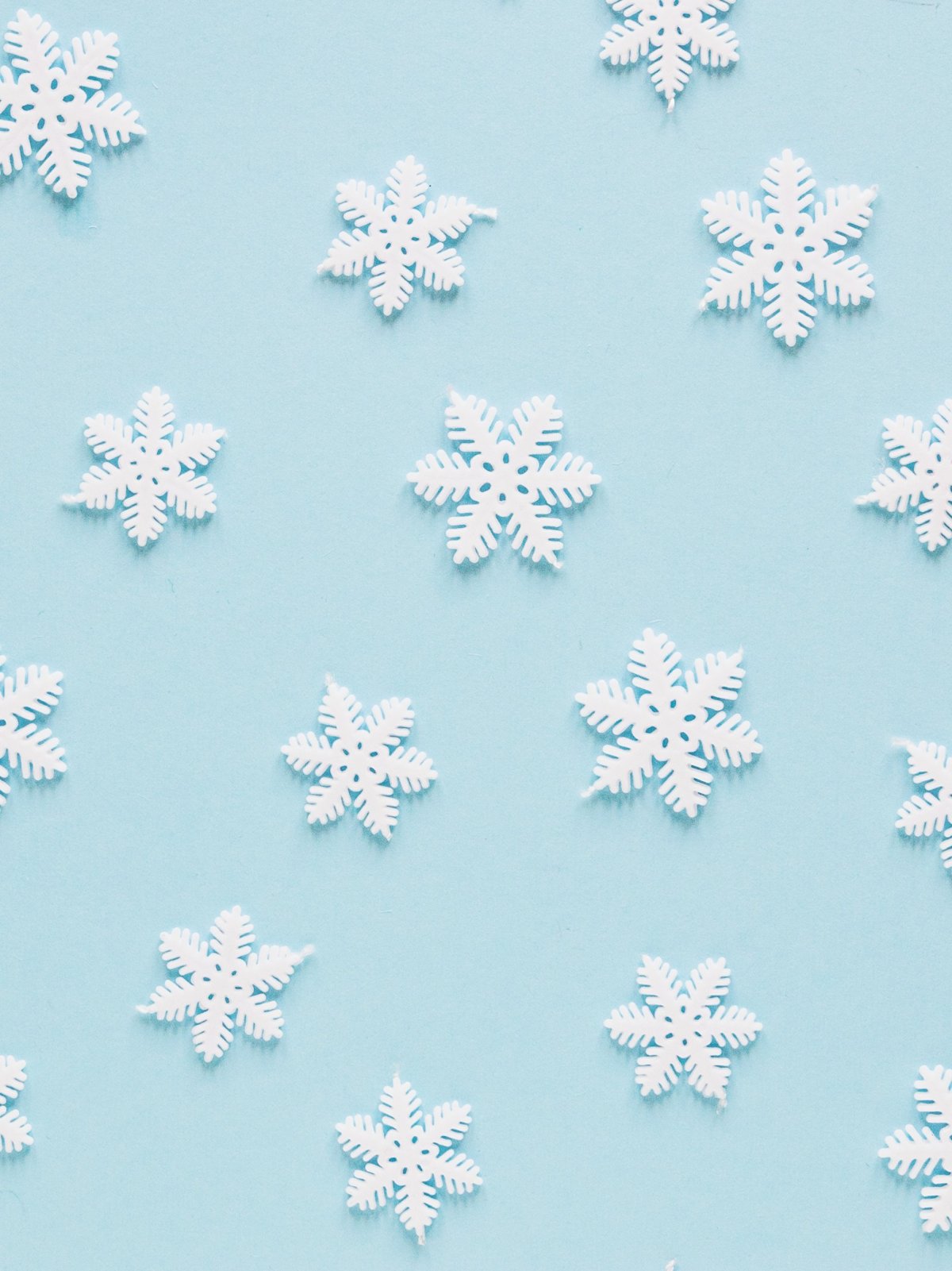 Новогодний фон снежинки