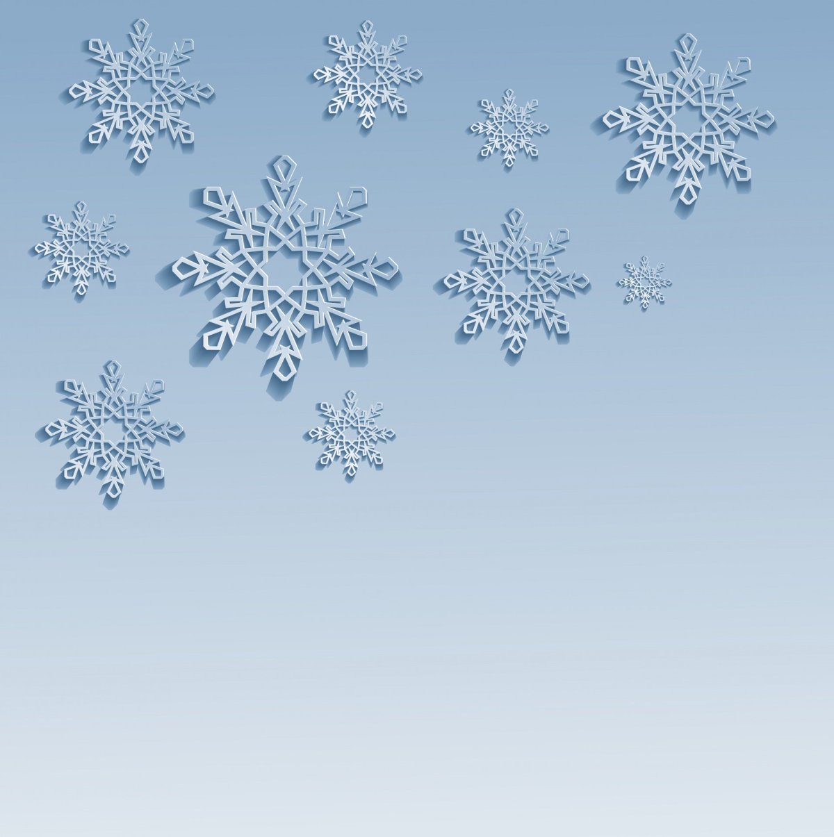 Фон снежинки