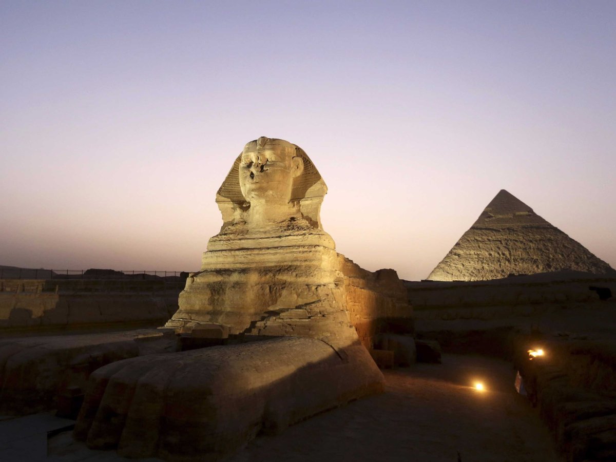 Сфинкс фараона Хефрена в Гизе
