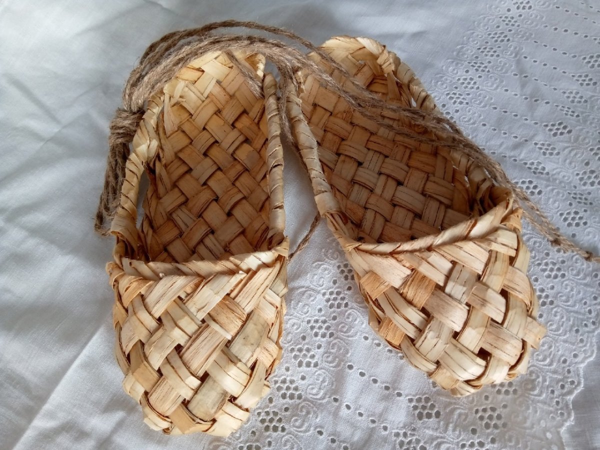 Лапти своими руками для костюма