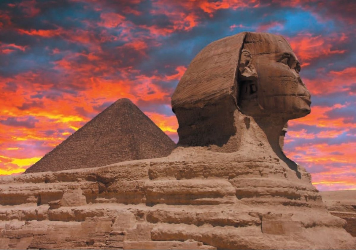 Большой сфинкс в Гизе Египет
