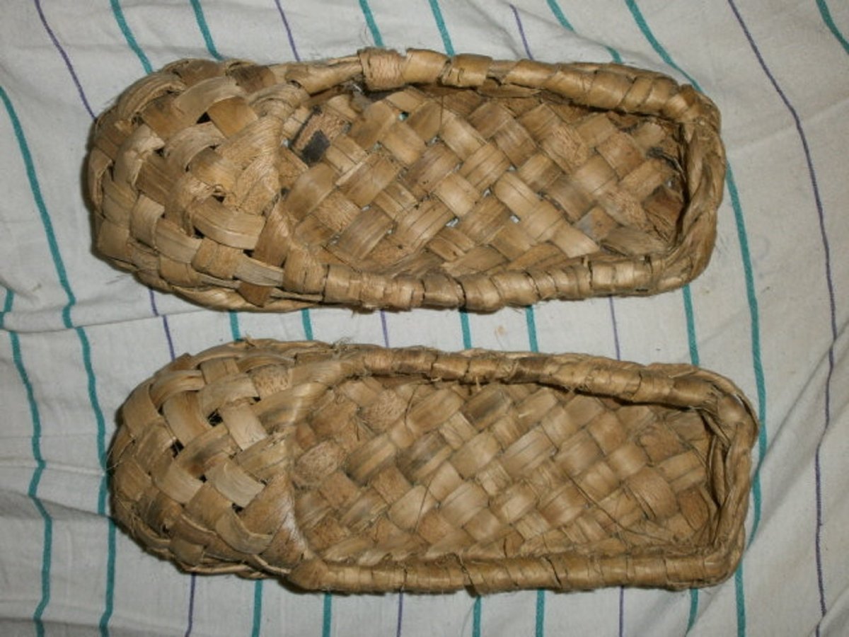 Лапти на каблуках