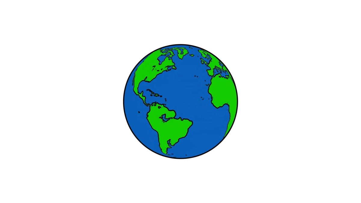 Планета земля рисунок