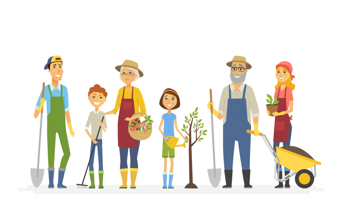 Субботник рисунок