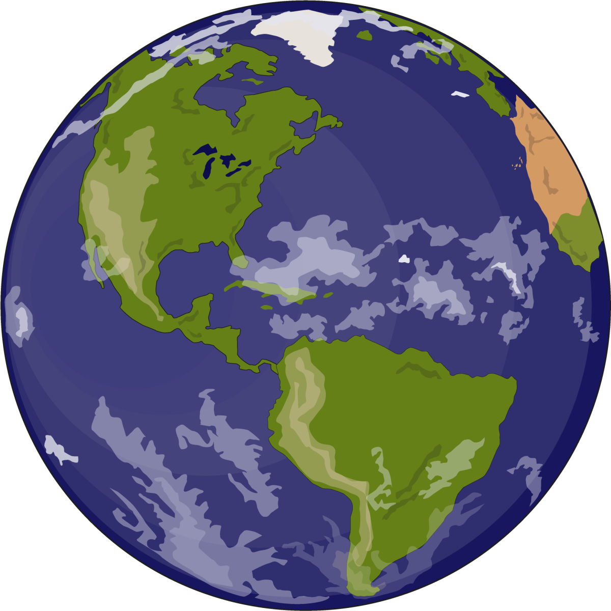 Земля без фона