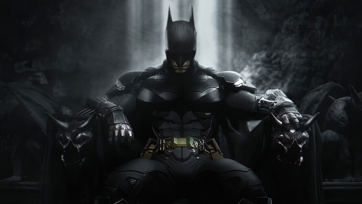 Бэтмэн Аркхэм кнайт арт