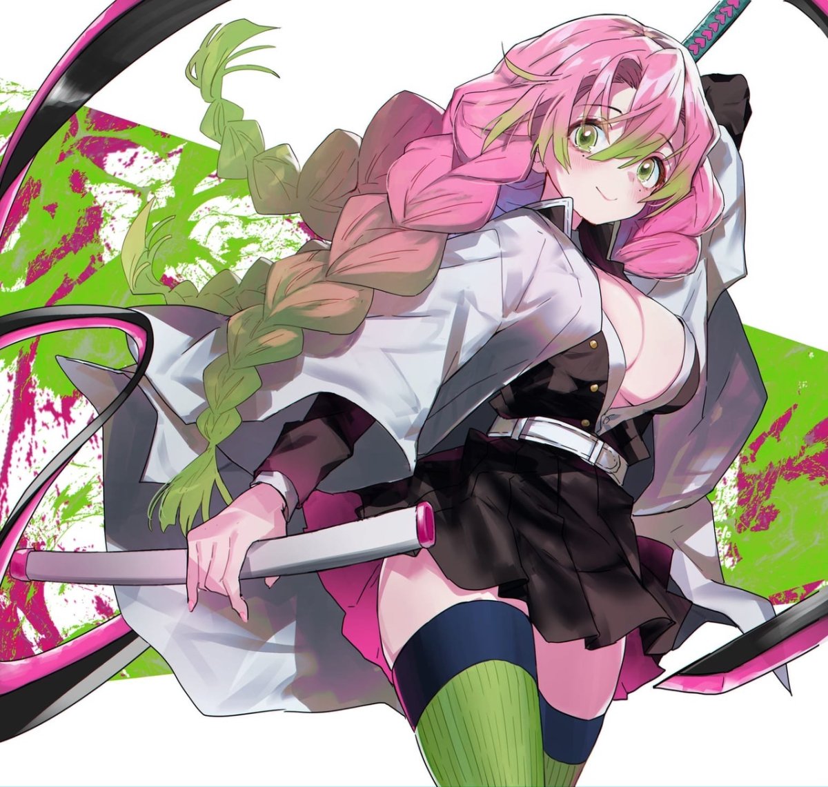 Мицури Канроджи клинок рассекающий демонов