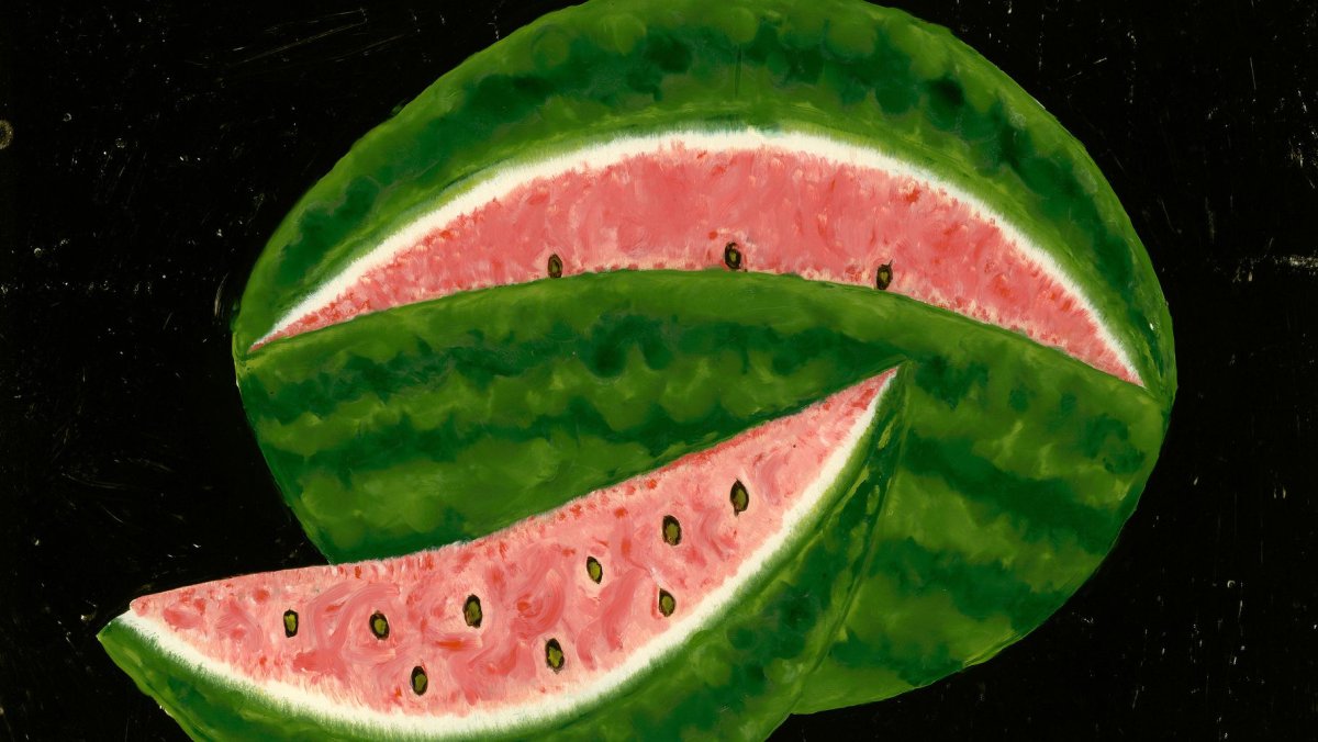 Яркий сочный Арбуз