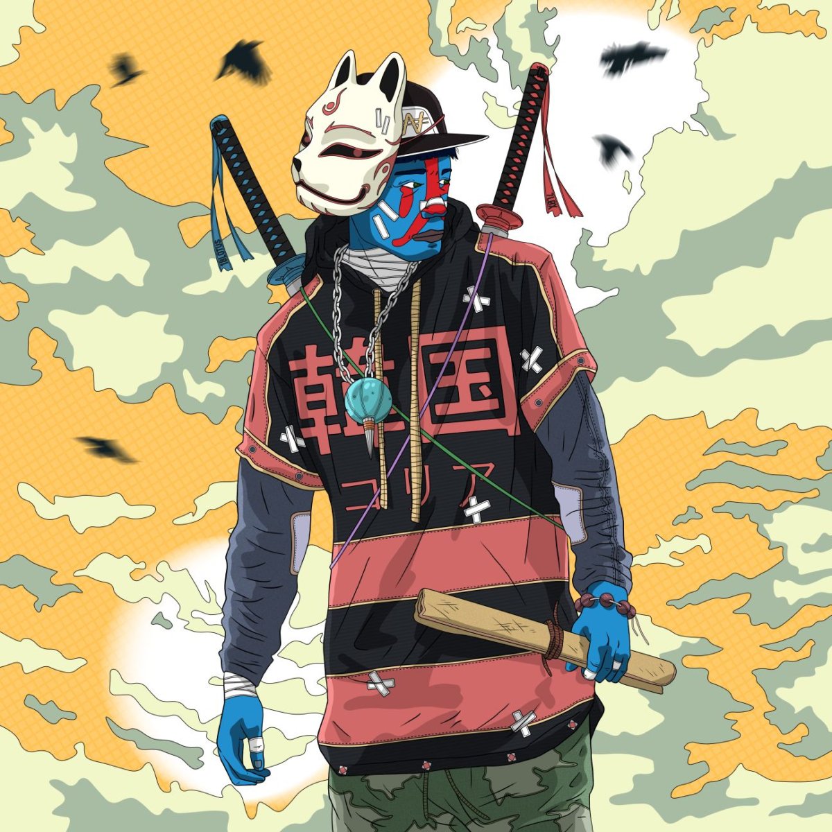 Самурай Ронин полный рост