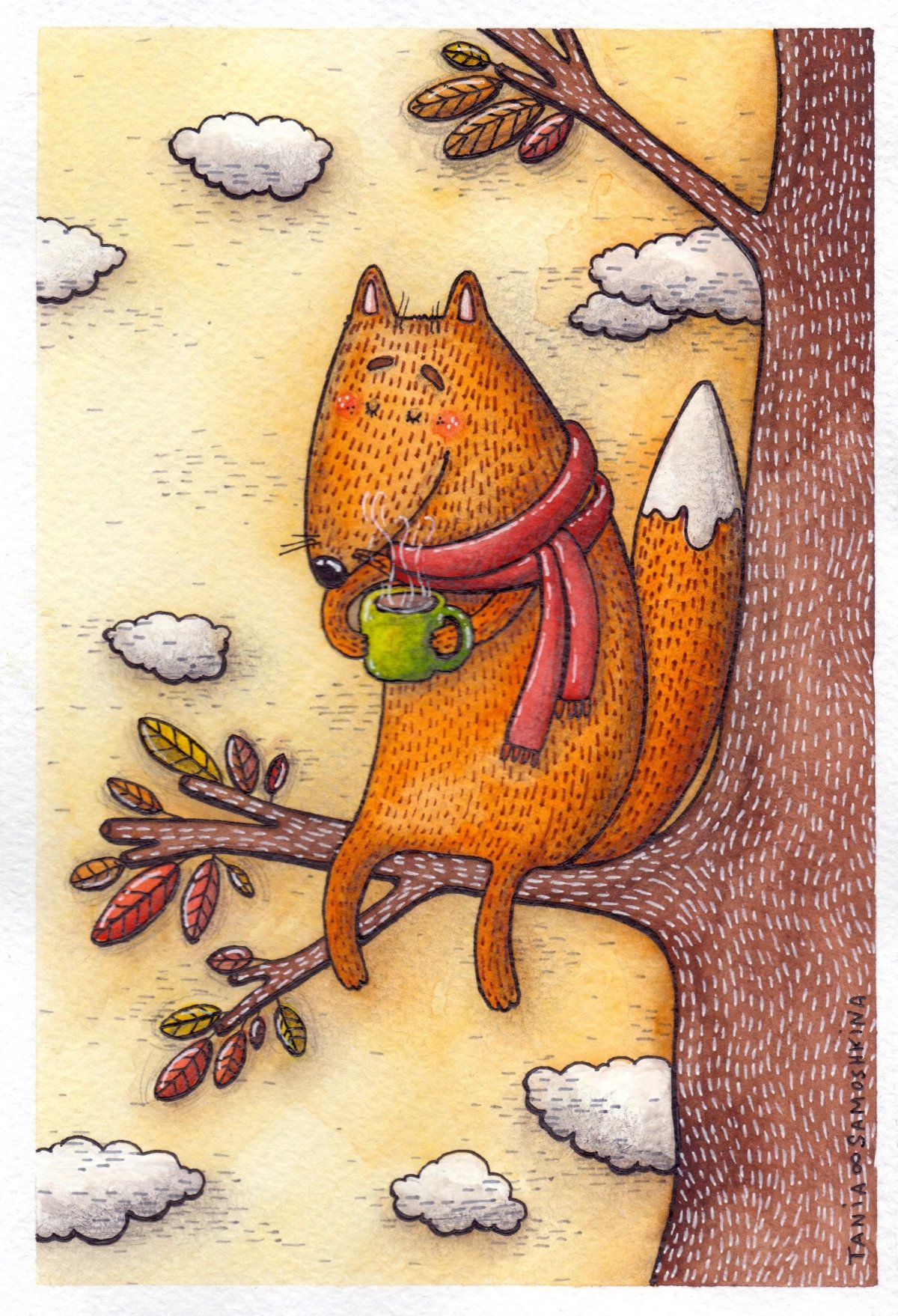 Уютный котик