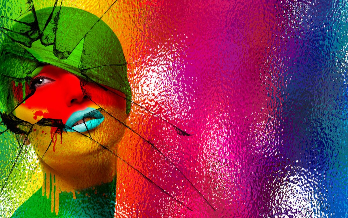 Лицо абстракция