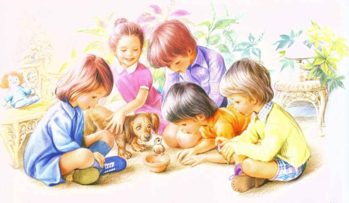 Доброта дети