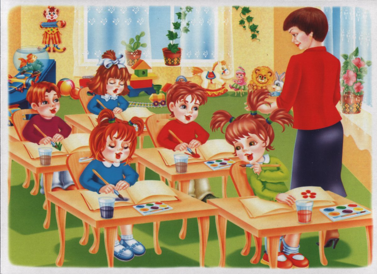 Занятия в садике