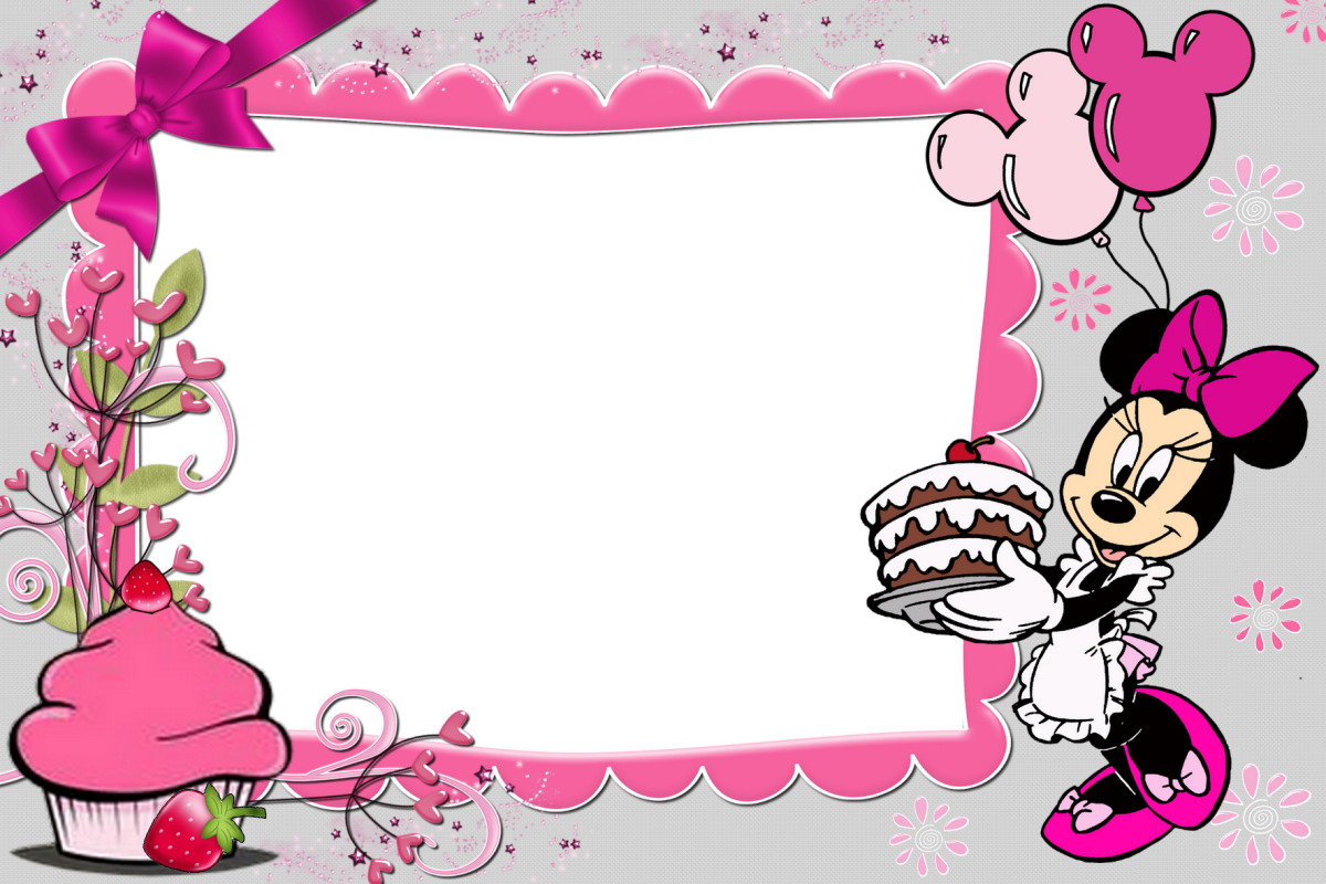 Трафарет мини Мауса для торта