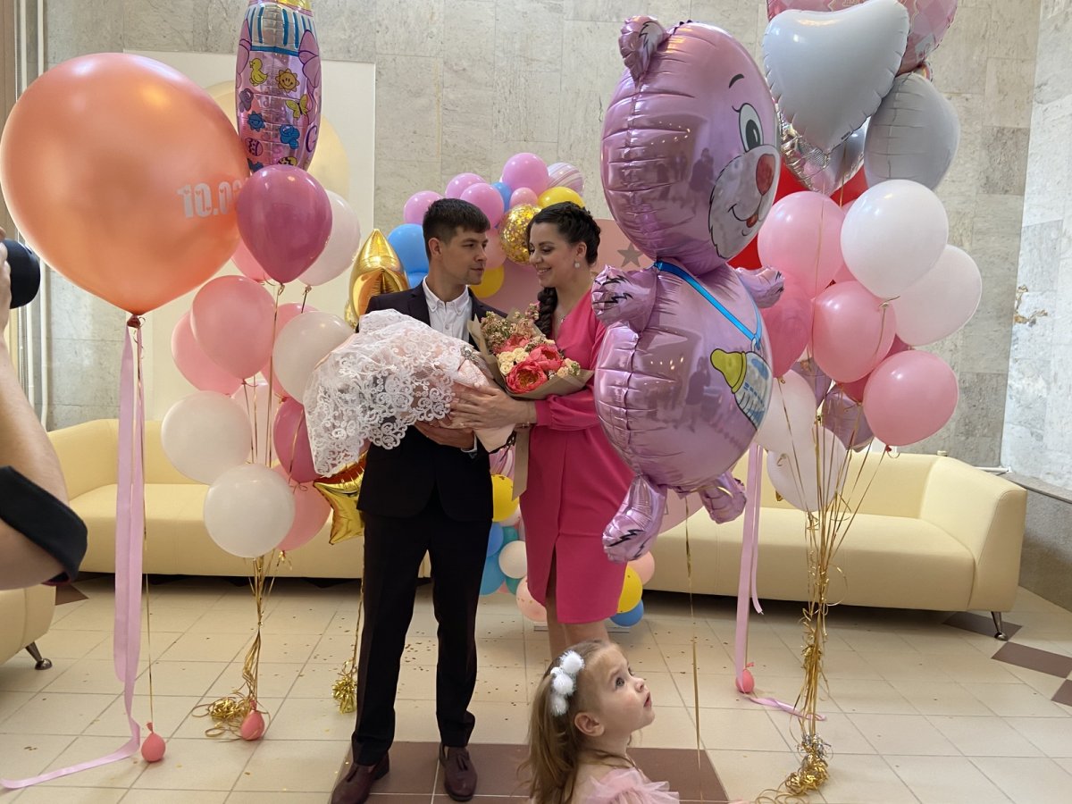 Выписка из роддома Ольги Рапунцель