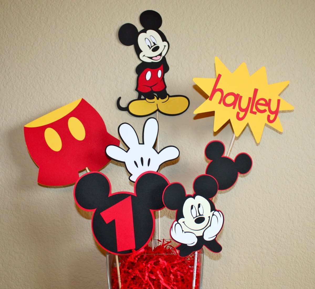 Приглашение на день рождения Минни Маус