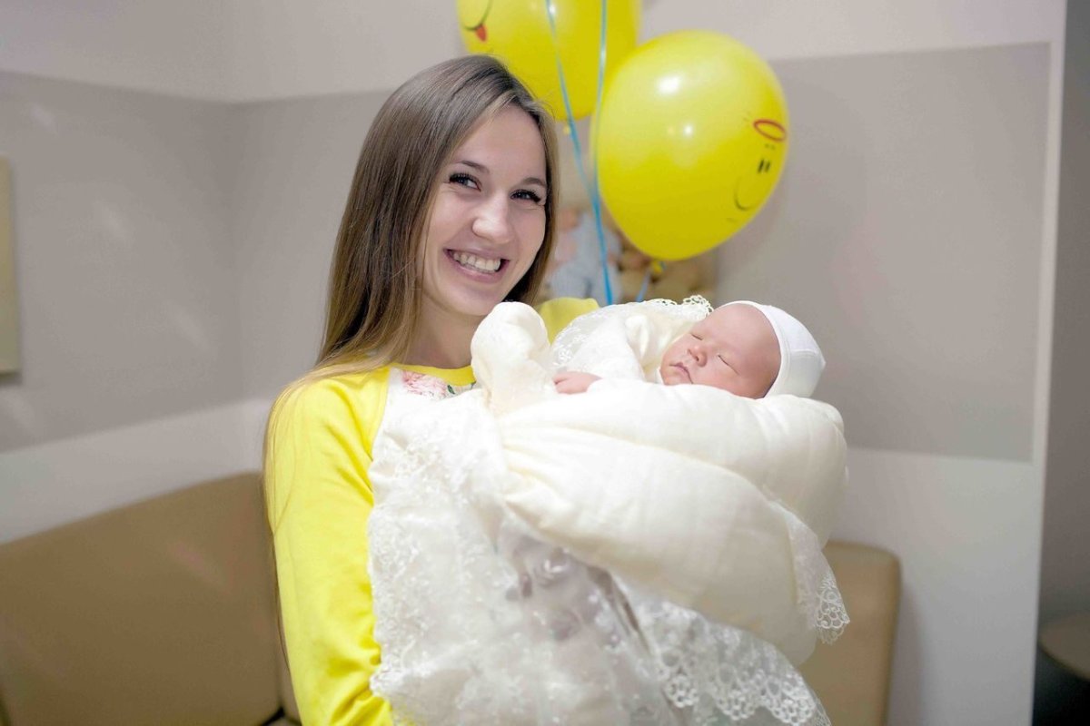 Фотосессия в роддоме