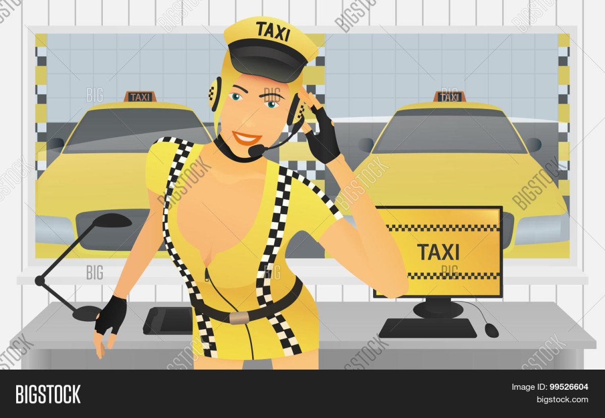 Диспетчер такси рисунок