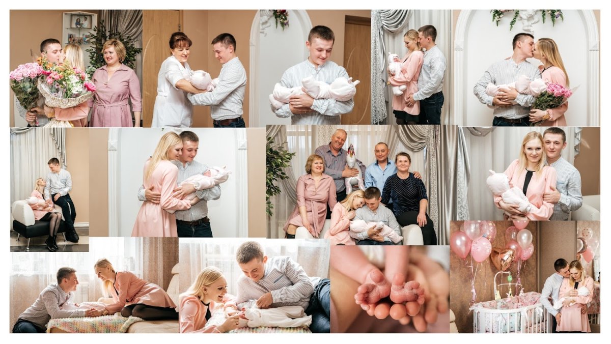 Выписка из роддома фотосессия