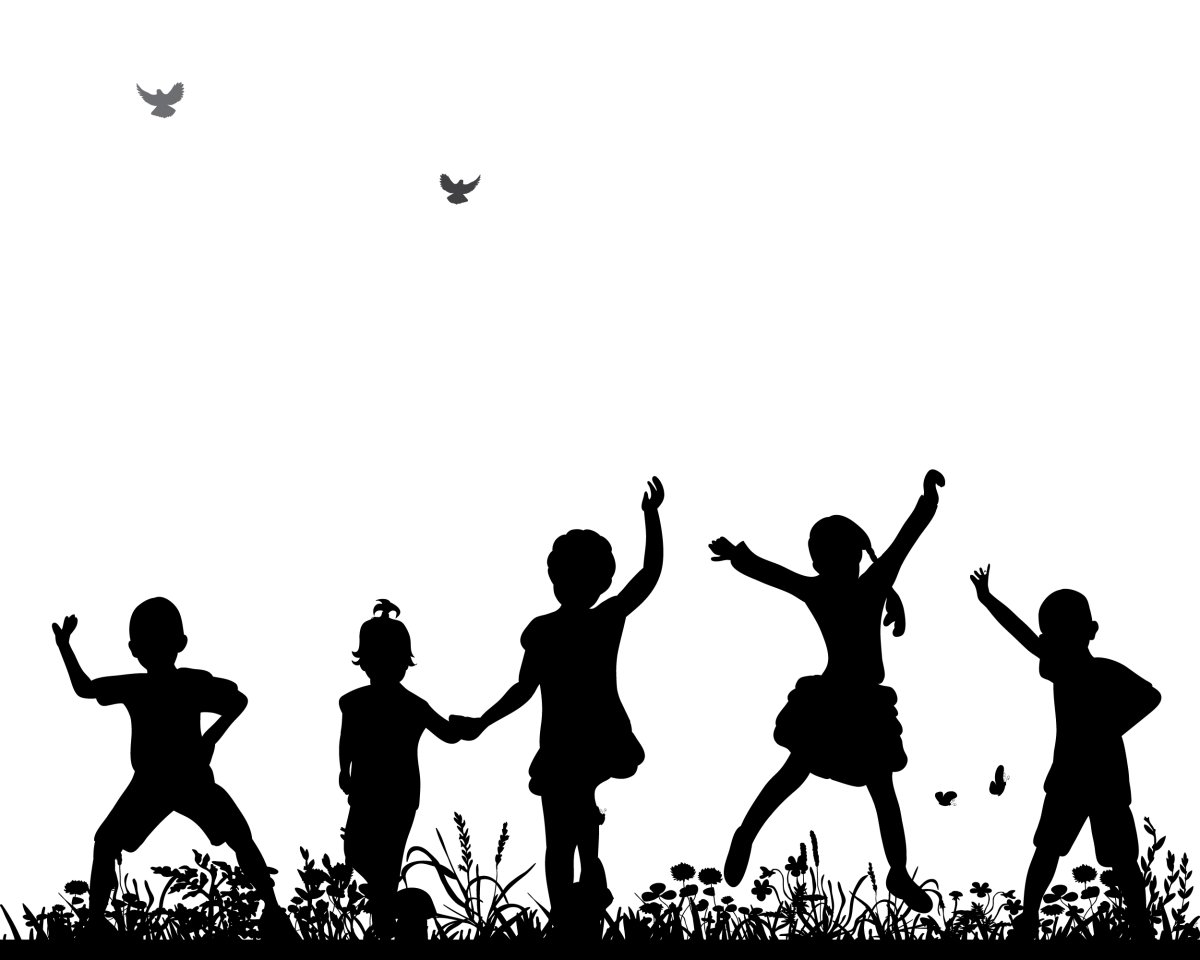 Радостные дети