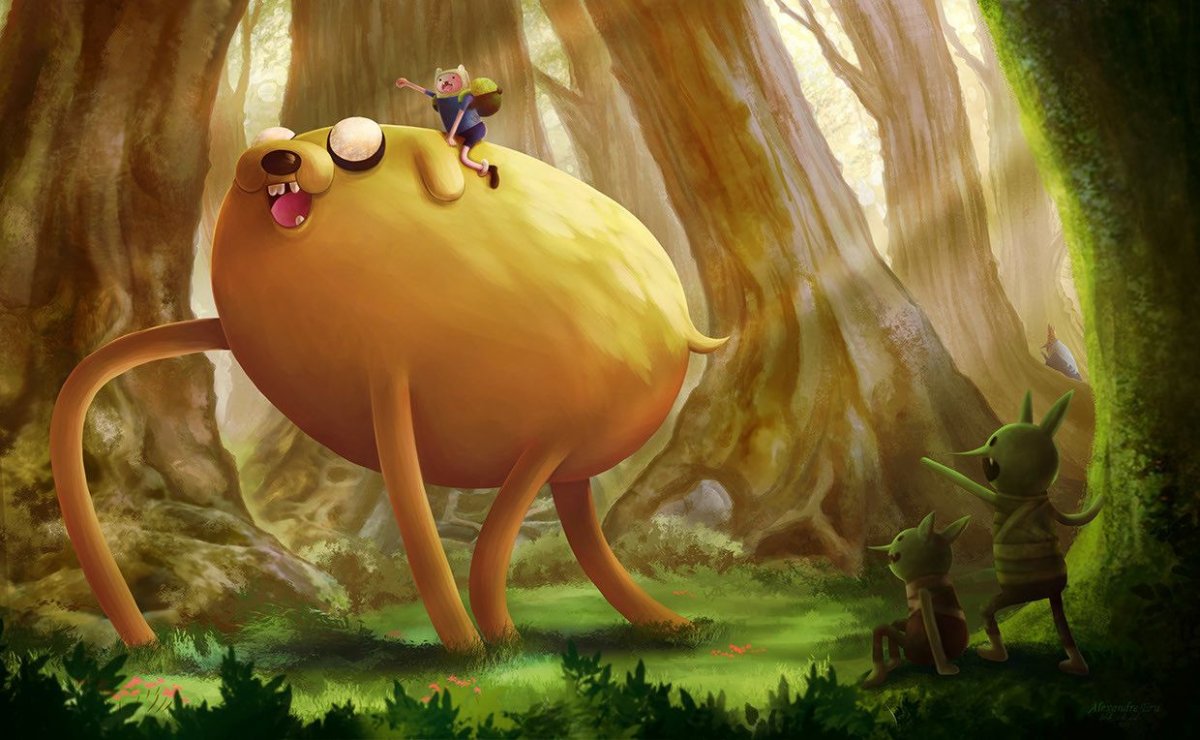 Время приключений арт