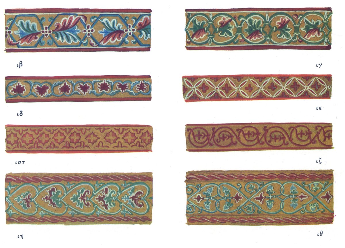 Византийский орнамент легкий