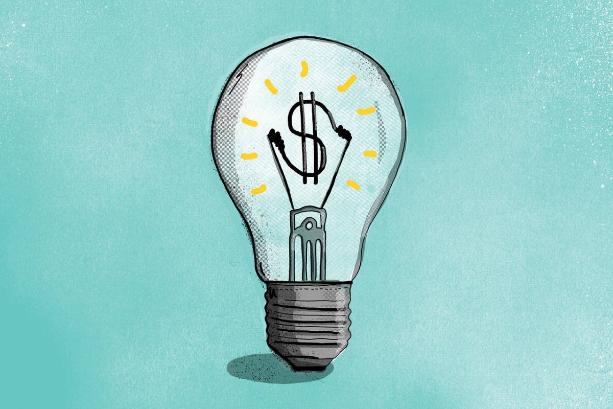 Человечек с лампочкой