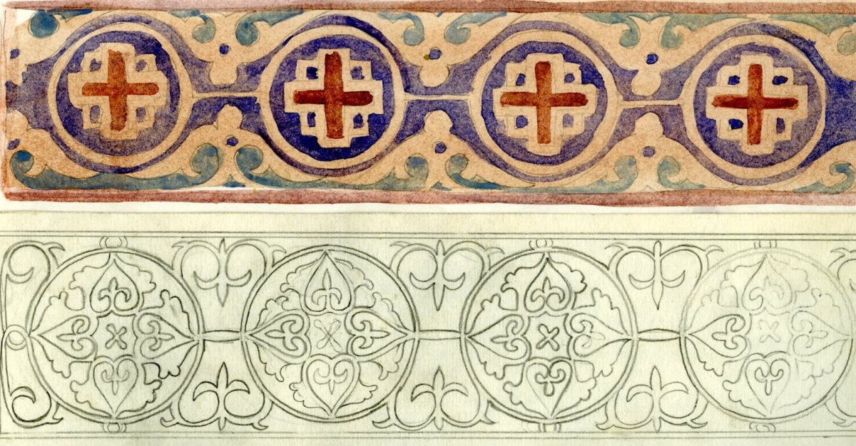 Византийский храмовый орнамент