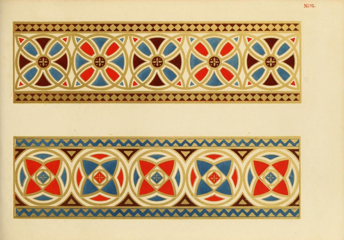 Византийский орнамент кайма