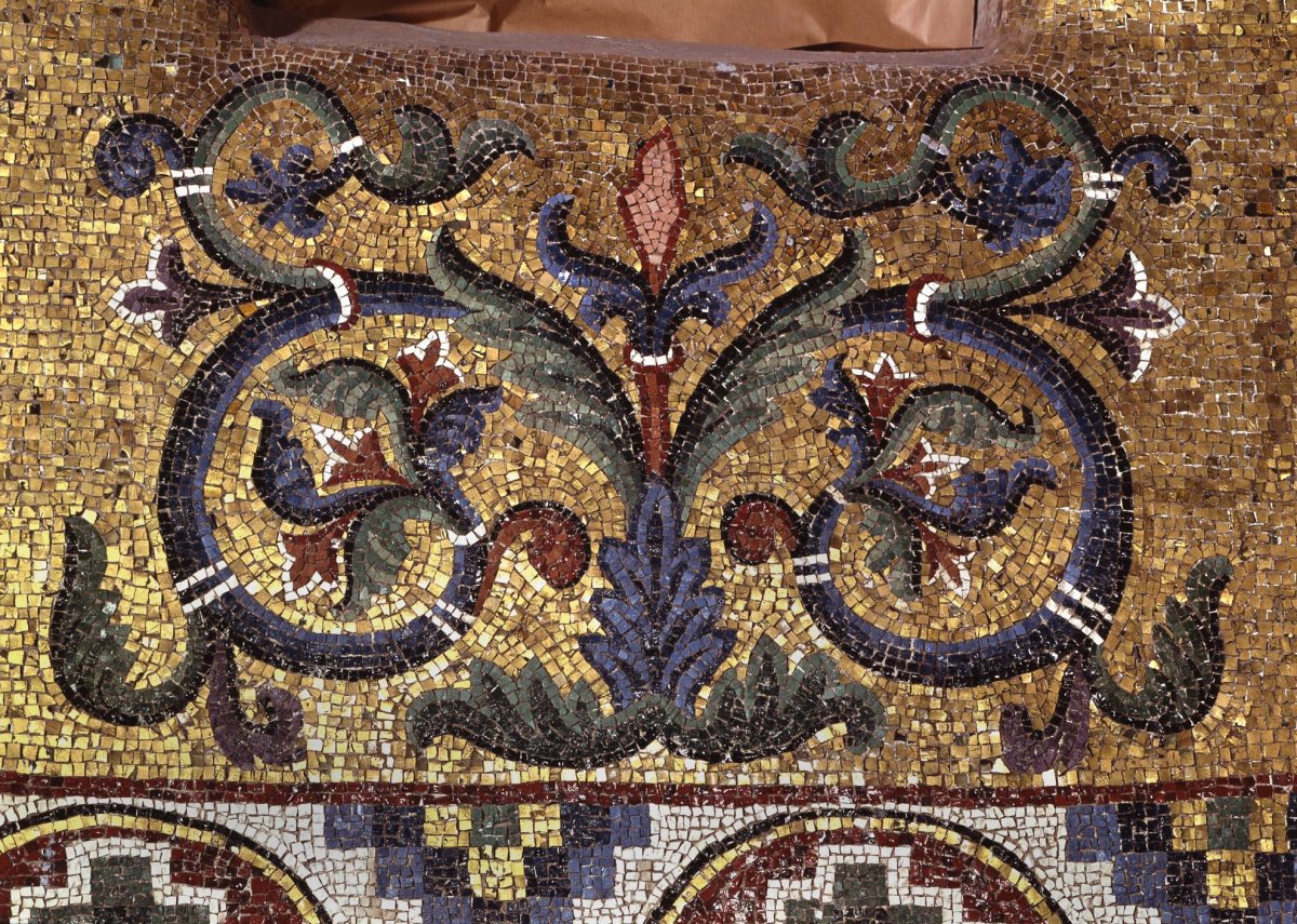 Орнаментальная Византийская мозаика