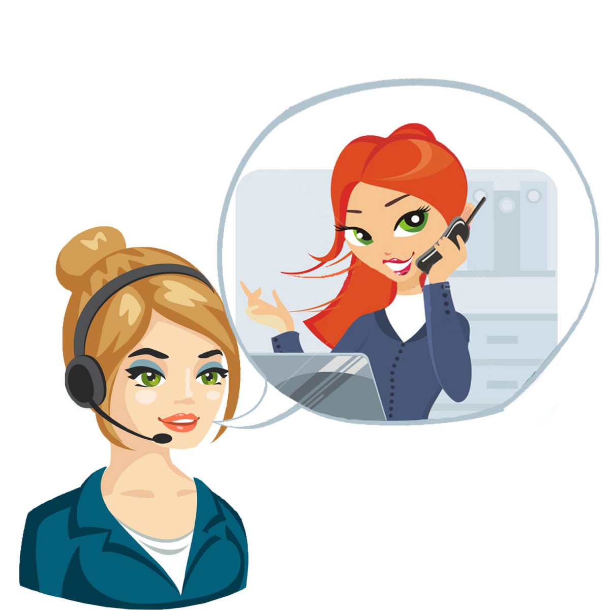 Оператор мультяшный