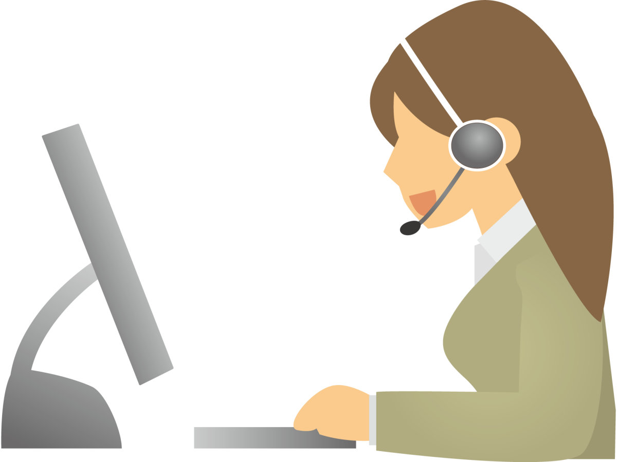 Колл центр для презентации