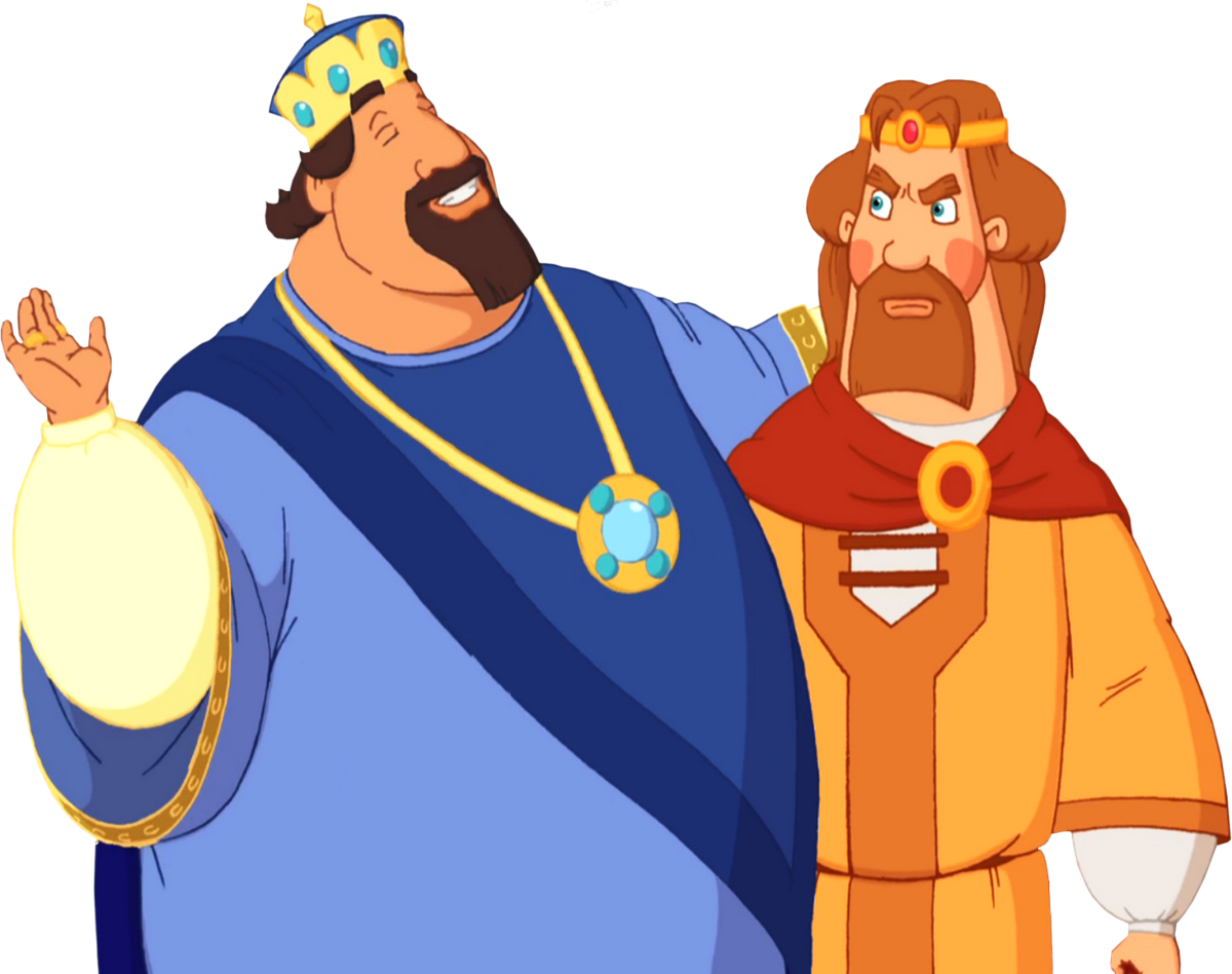 Три богатыря и царь Василевс