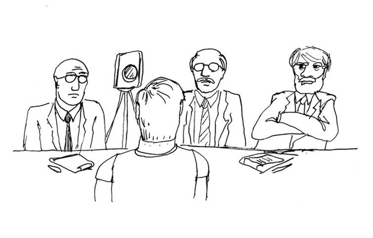 Девушка на собеседовании