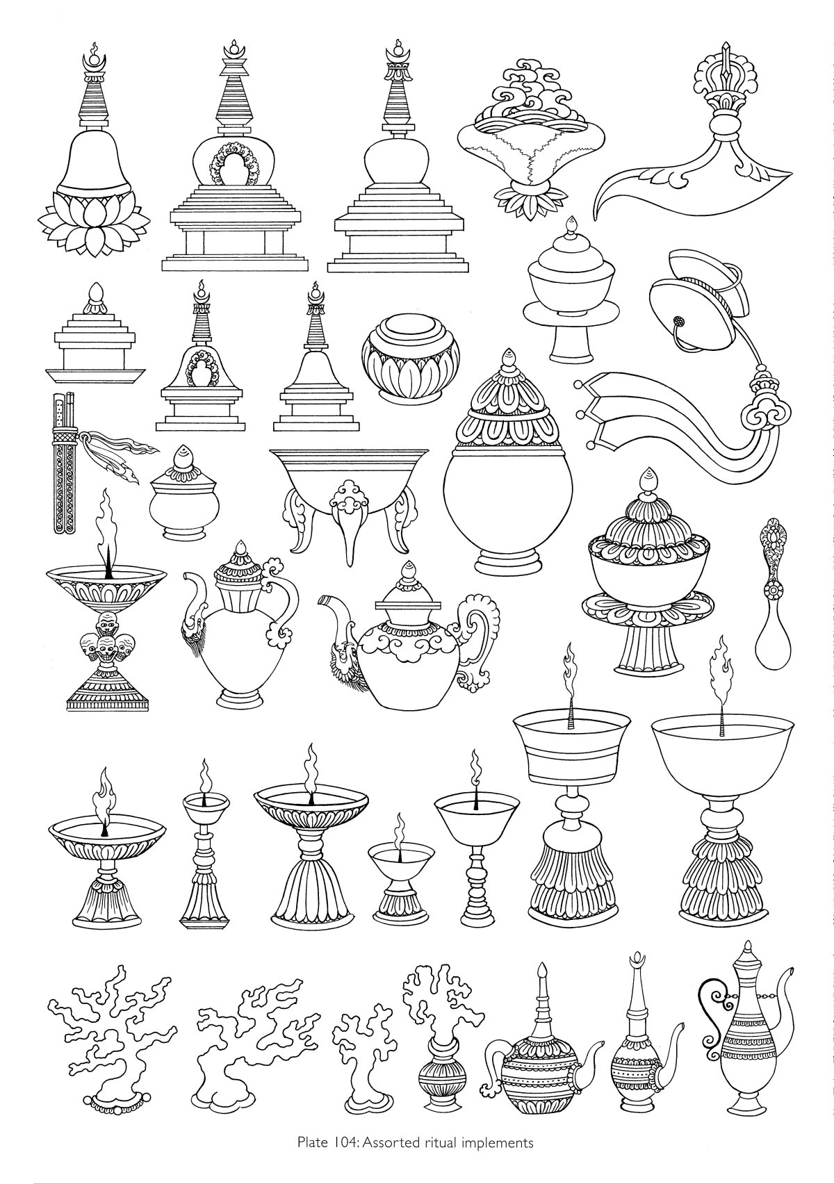 Символы и блюда в буддизме