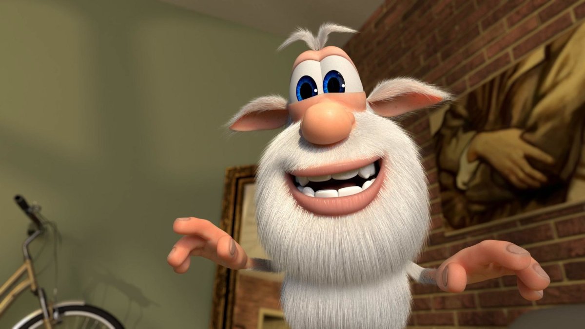 Герои мультика Буба