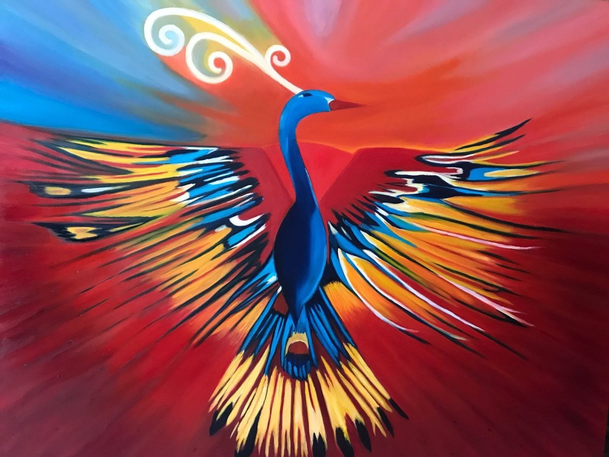 Симург птица счастья