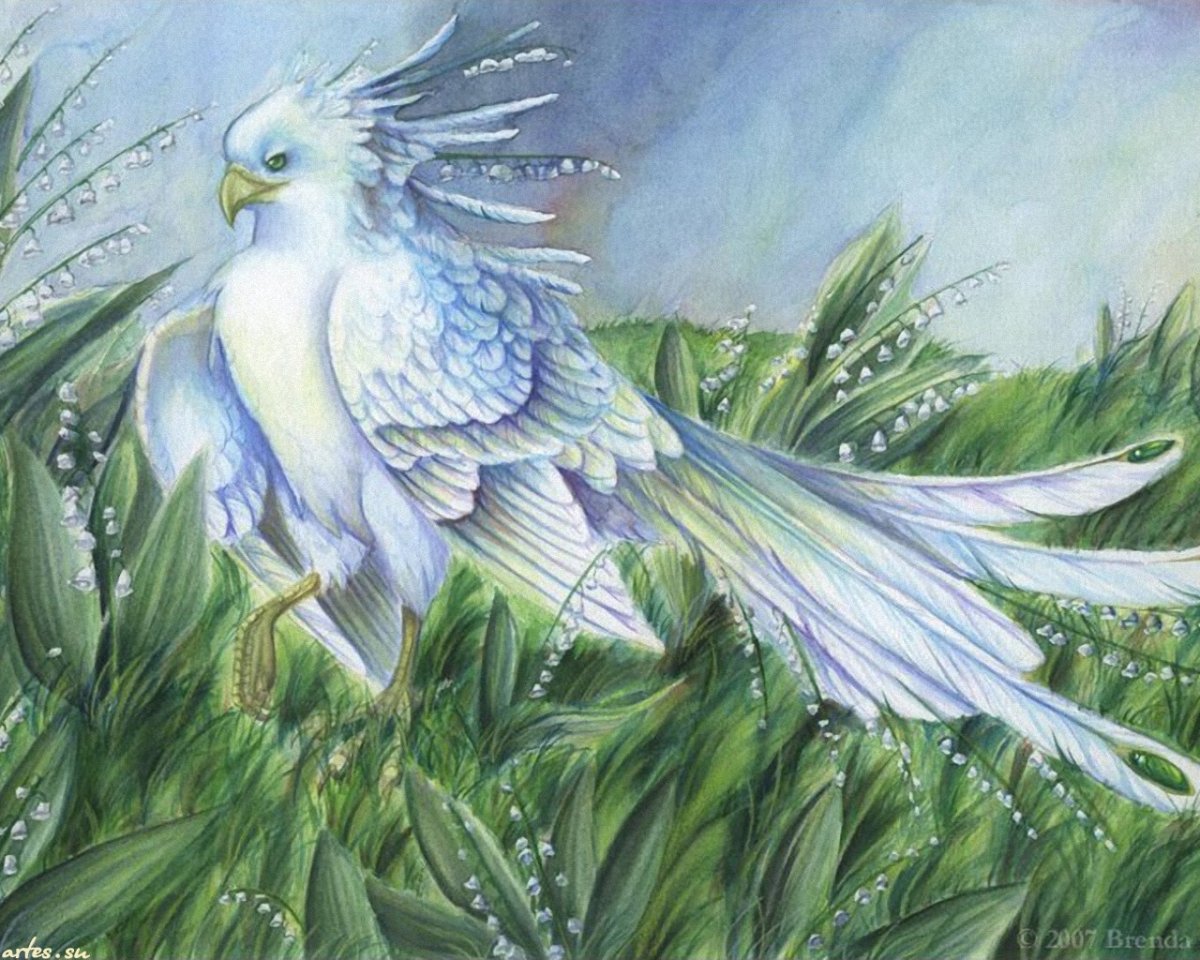 Макет птицы из бумаги