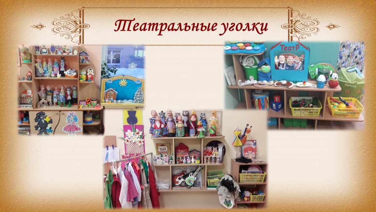 Центр театра в детском саду название