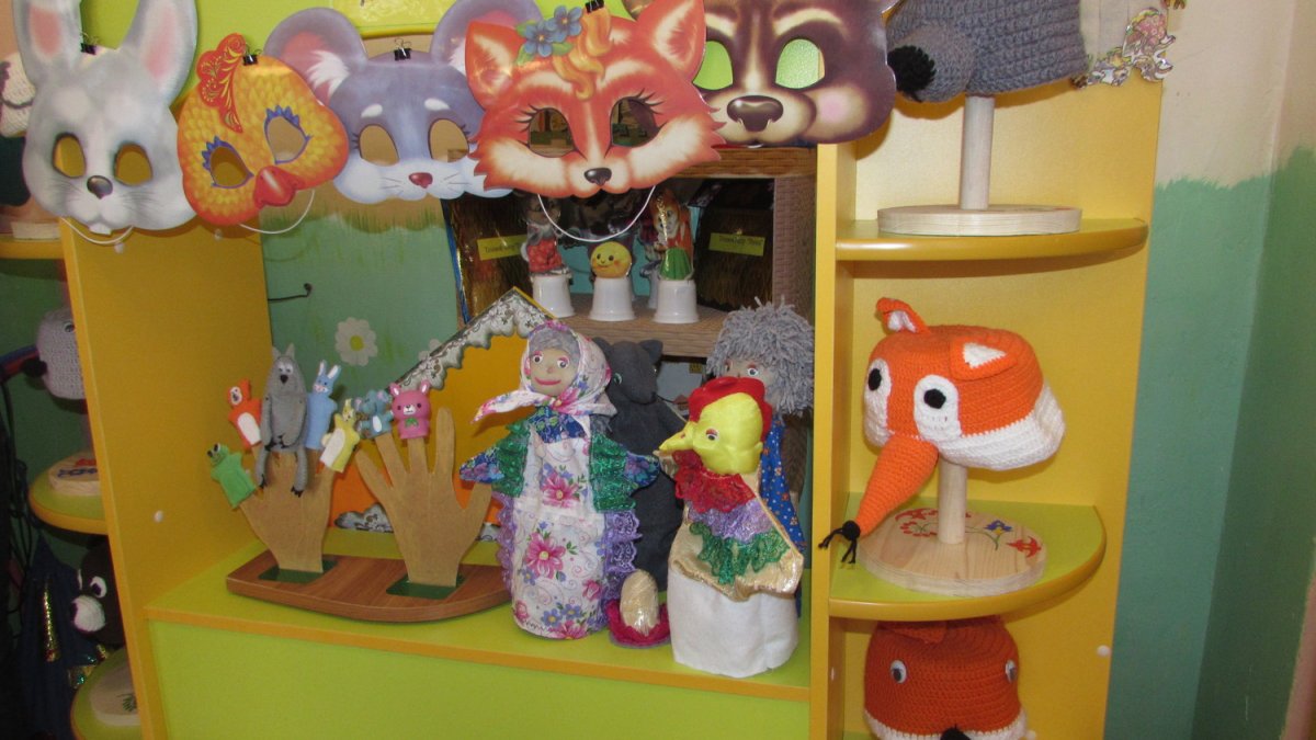 Театральный уголок в детском саду
