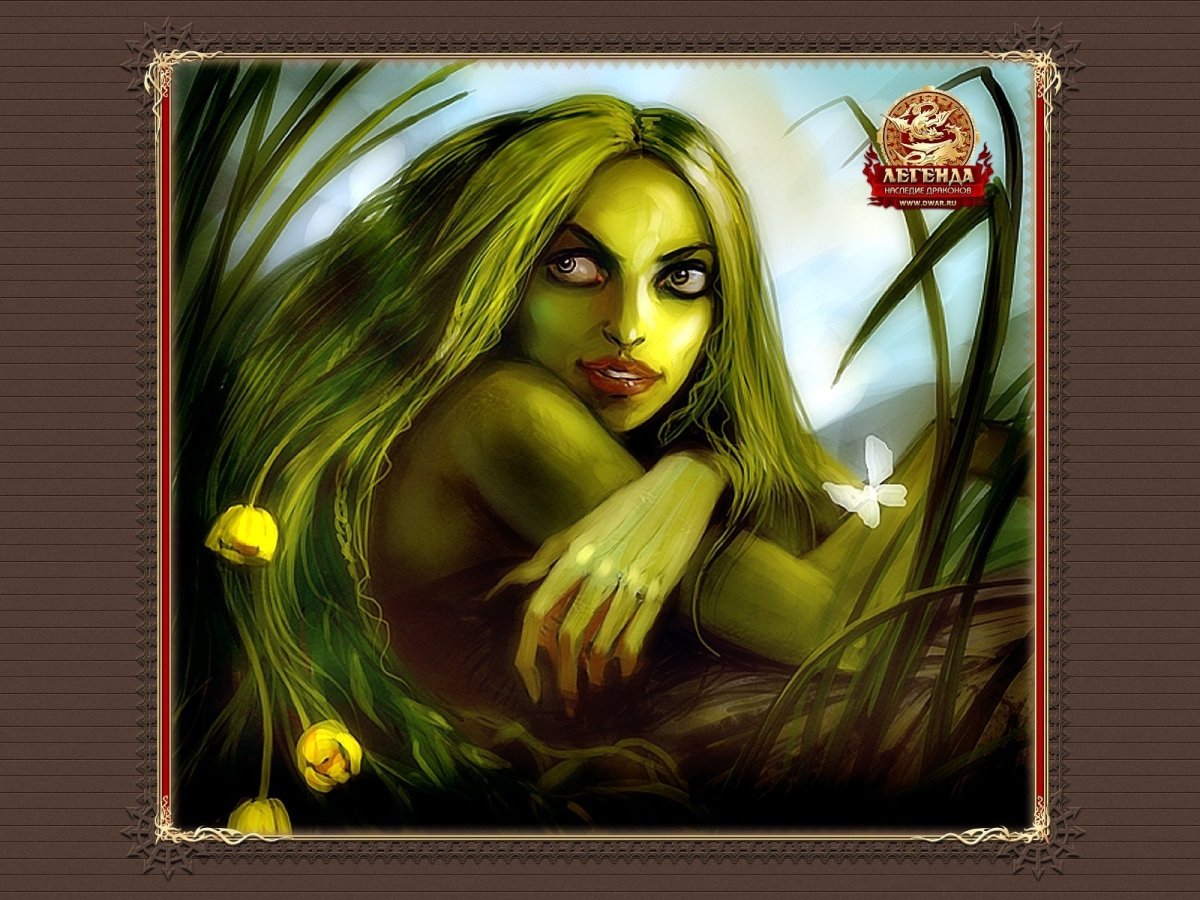 Рисунок к произведению Лядова Кикимора